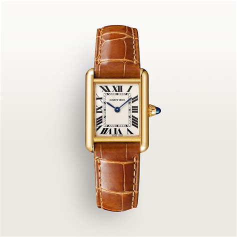 cartier watches en cuir